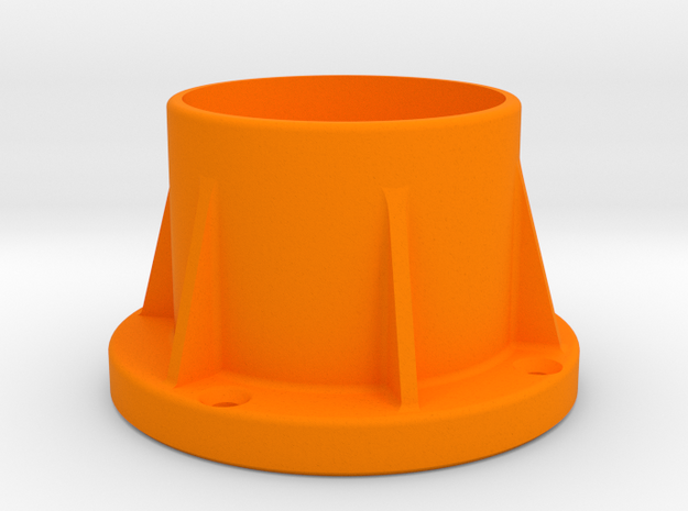 1-HousingShield input(2) in Orange Processed Versatile Plastic