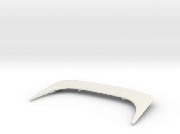 Drive RC Drag Bird rear wing fits body #2021-02 in White Natural Versatile Plastic