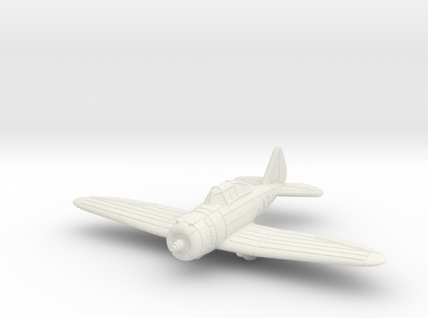 1/200 Seversky P-35 in White Natural Versatile Plastic
