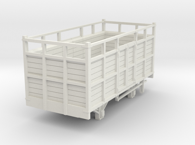 a-cl-64-cavan-leitrim-open-cattle-wagon in White Natural Versatile Plastic