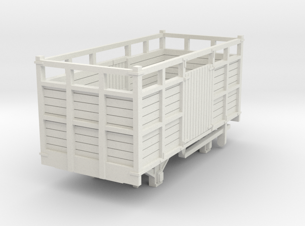 a-cl-100-cavan-leitrim-open-cattle-wagon-mod1 in White Natural Versatile Plastic