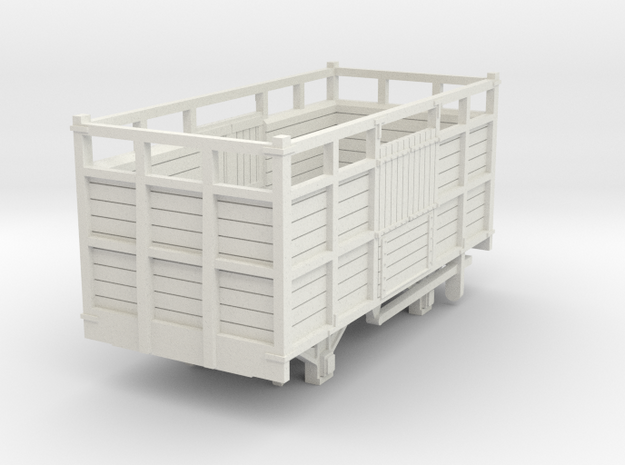 a-cl-97-cavan-leitrim-open-cattle-wagon-mod2 in White Natural Versatile Plastic