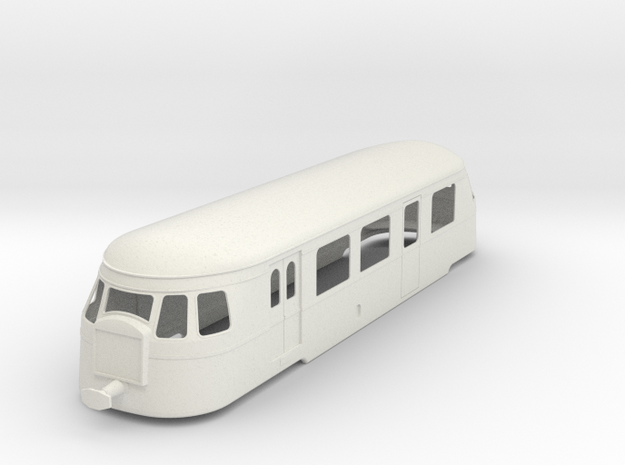 bl19-billard-a80d-ext-radiator-railcar in White Natural Versatile Plastic