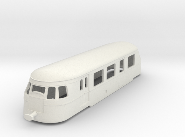 bl76-billard-a80d-railcar in White Natural Versatile Plastic