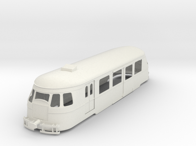 bl19-billard-a80d-corse-railcar in White Natural Versatile Plastic