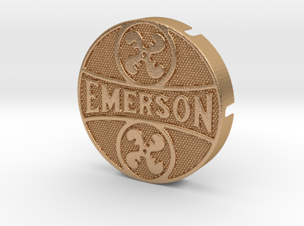 Emerson 1500 Badge in Natural Bronze