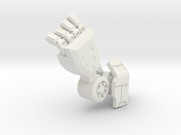 Robot Arm 90% in White Natural Versatile Plastic