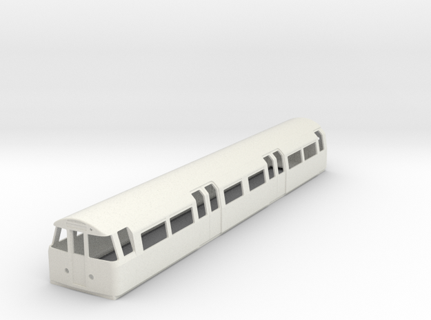o-64-victoria-line-motor-coach in White Natural Versatile Plastic