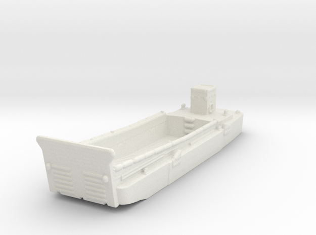 LCM-6 Ramp Up in White Natural Versatile Plastic: 1:350