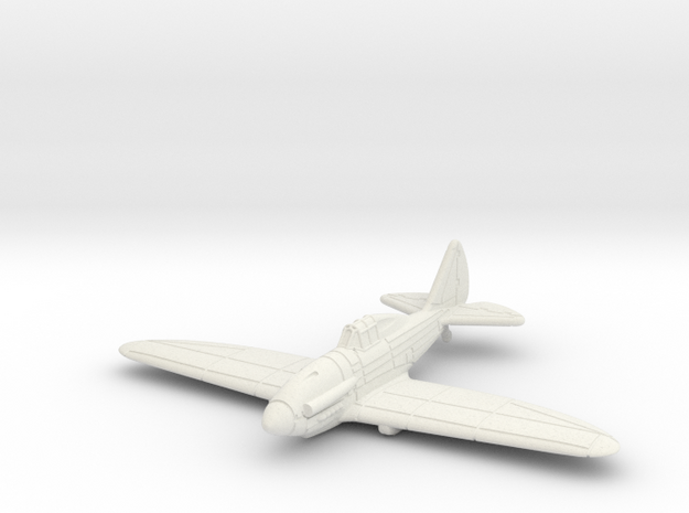 1/200 Reggiane Re.2001 Falco II in White Natural Versatile Plastic