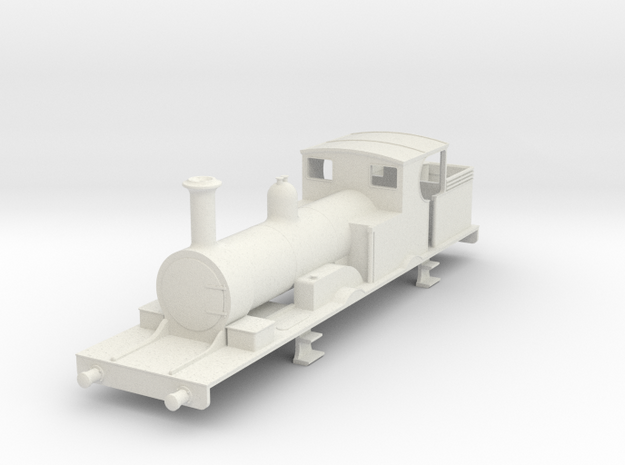 b-100-lswr-0415-radial-tank-loco-alt-boiler in White Natural Versatile Plastic
