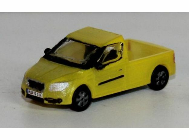 Kleiner Pickup/ small car based pickup in Tan Fine Detail Plastic