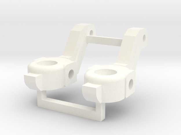 NRC-24 FRONT SPINDLES in White Processed Versatile Plastic