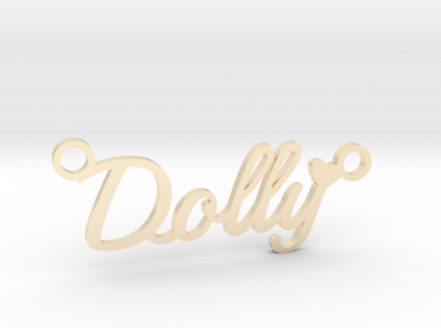 Dolly Pendant in 14K Yellow Gold