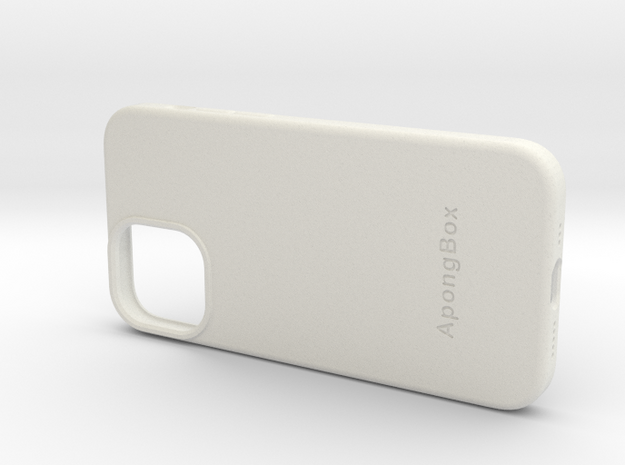 Iphone 12 Pro Case in White Natural Versatile Plastic
