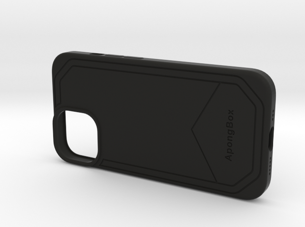 Iphone 13 Case in Black Natural Versatile Plastic