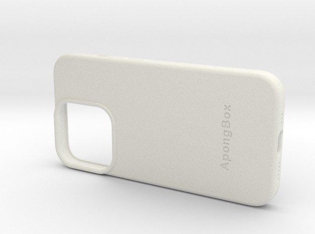Iphone 13 Pro Case in White Natural Versatile Plastic