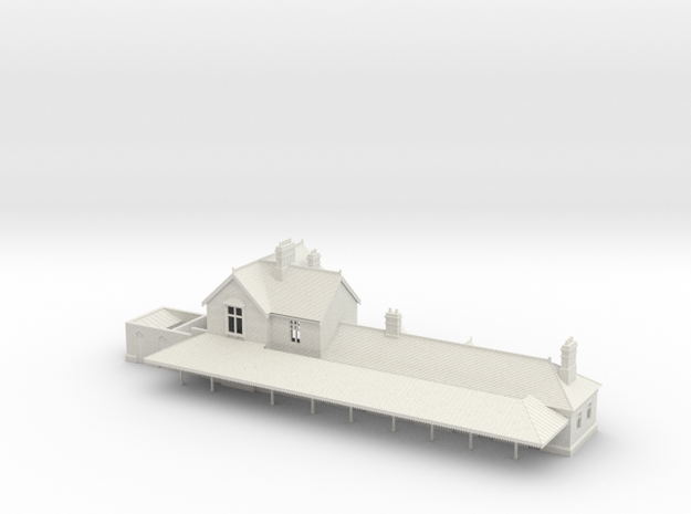 z-120-rotherfield-station-building in White Natural Versatile Plastic