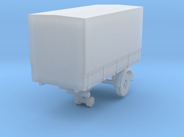 mh3-trailer-13ft-6ft-covered-van-120fs-1 in Tan Fine Detail Plastic