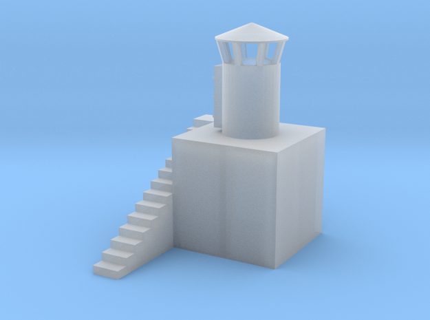 Fyrtorn - Skand. Leuchtturm Fundament - TT 1:120 in Tan Fine Detail Plastic