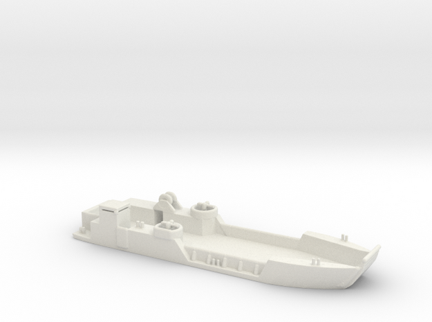 1/700 Scale LCT-6 Class in White Natural Versatile Plastic