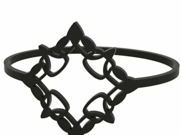 Bracelet  in Black Natural Versatile Plastic