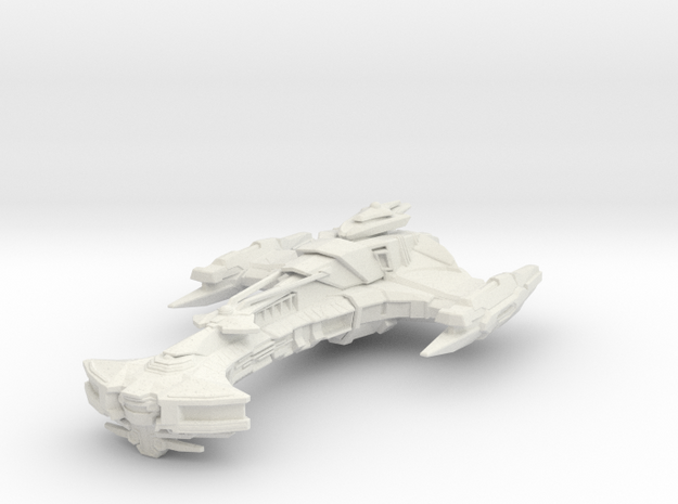Klingon Bortas Class (STO) 1/7000 in White Natural Versatile Plastic