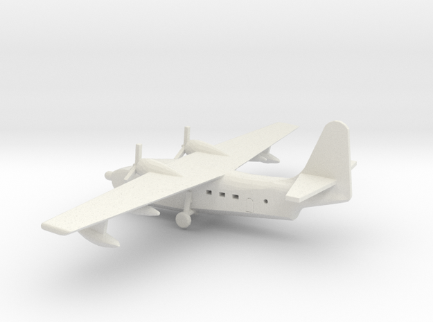 1/350 Scale Grumman HU-16 Albatross w Gear in White Natural Versatile Plastic