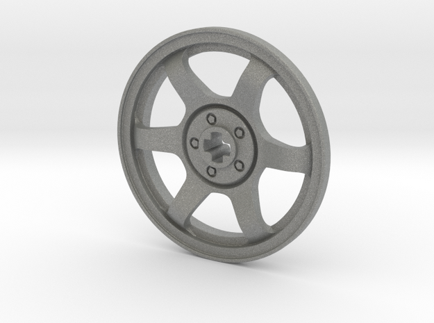Wheel Cover 16_38mm in Gray PA12