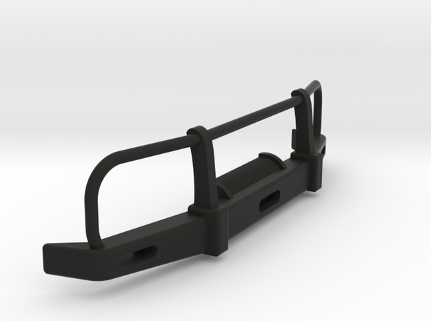 Bullbar for 4WD like Toyota Hilux 1:8 Scale in Black Natural Versatile Plastic