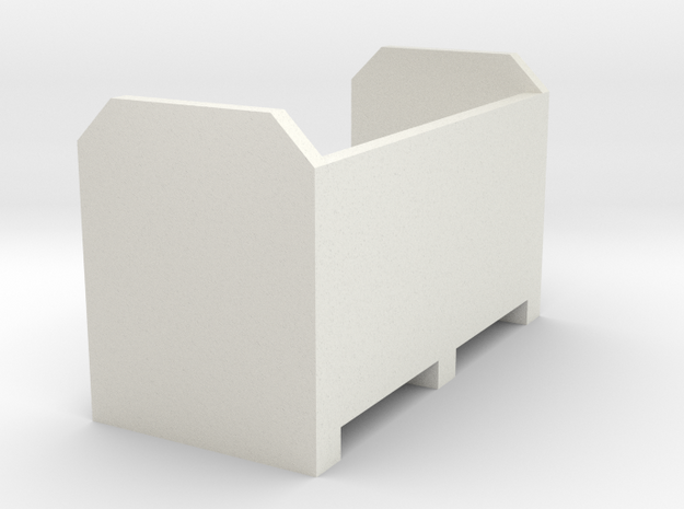 H0 Reifenbox in White Natural Versatile Plastic