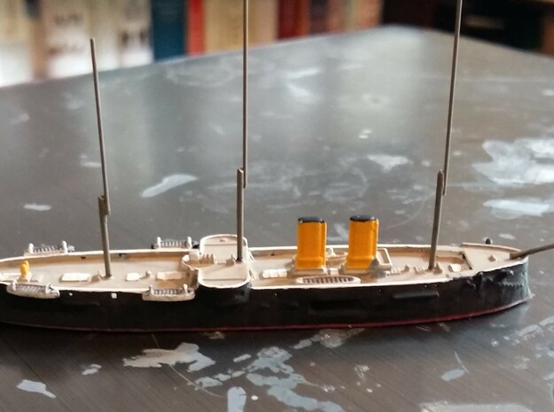 1/1250 HMS Sultan (1870) in Tan Fine Detail Plastic