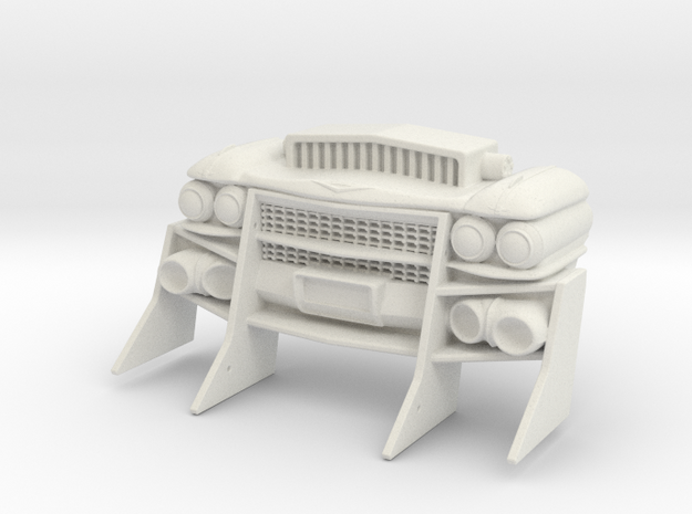 Mad MAX - Gigahorse - Front End in White Natural Versatile Plastic