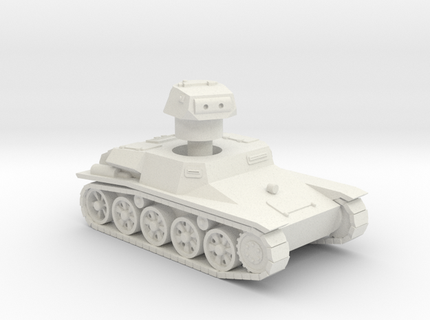 Panzer 1 LKA1 - 1/87 in White Natural Versatile Plastic: 1:87 - HO