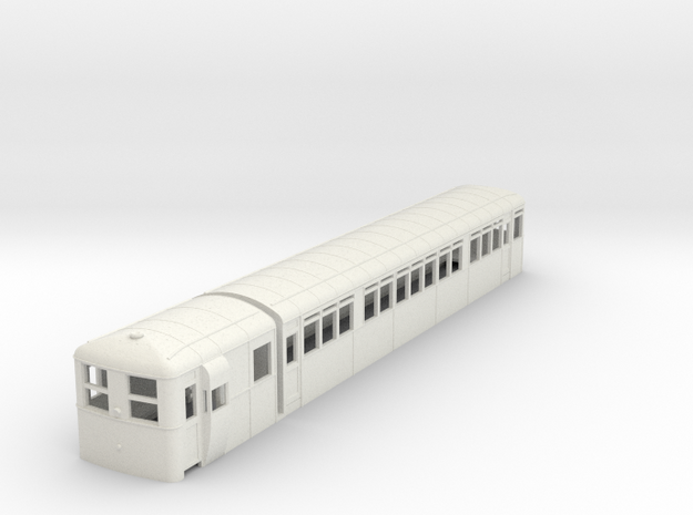 o-87-jersey-pioneer-2-sentinel-railcar in White Natural Versatile Plastic