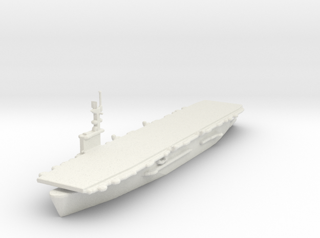 USS Casablanca CVE-55 in White Natural Versatile Plastic: 1:2400