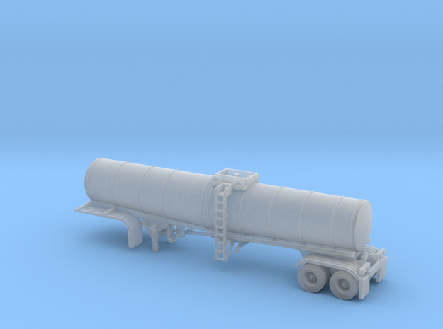 N scale 1/160 Crude Oil trailer, Brenner 210 in Smooth Fine Detail Plastic