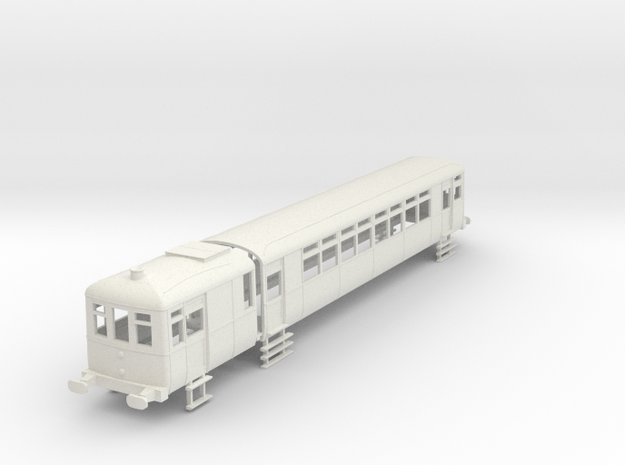 o-76-lner-sentinel-d153-railcar in White Natural Versatile Plastic