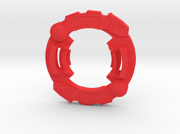 Beyblade Rebound | Anime Attack Ring in Red Processed Versatile Plastic