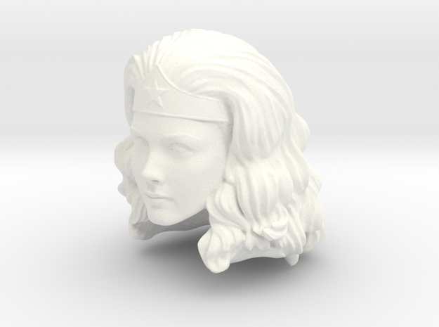 Wonder Woman - 1:6 without neck in White Processed Versatile Plastic