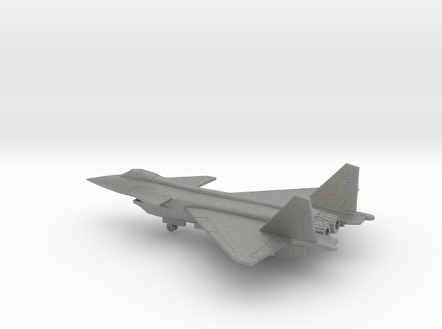 MiG-1.44 Flatpack in Gray PA12: 6mm
