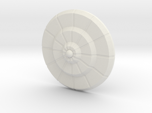 Randor 200X Shield (clean) (Motu Classics) in White Natural Versatile Plastic