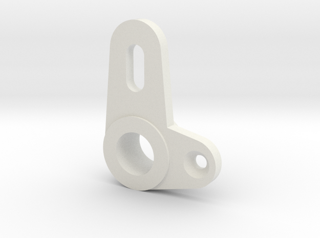 F2007 Steering knuckle with 8.2 mm axel in White Natural Versatile Plastic