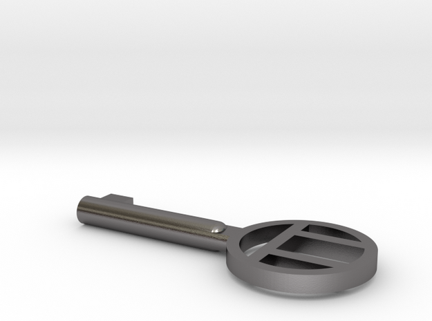 Apparatus Key (Netflix's Dark) in Polished Nickel Steel