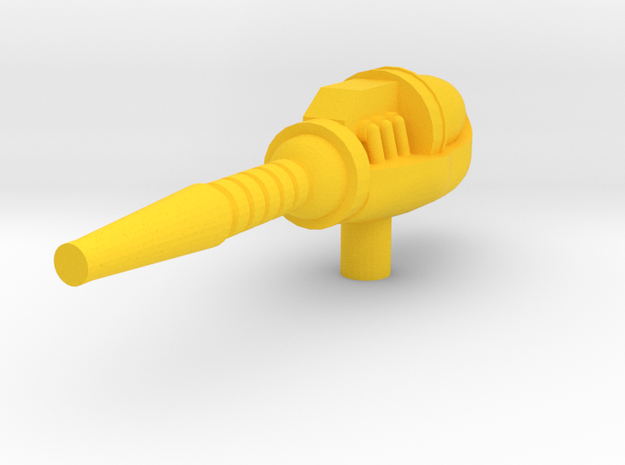 Transformers WFC Kingdom Cheetor blaster in Yellow Smooth Versatile Plastic