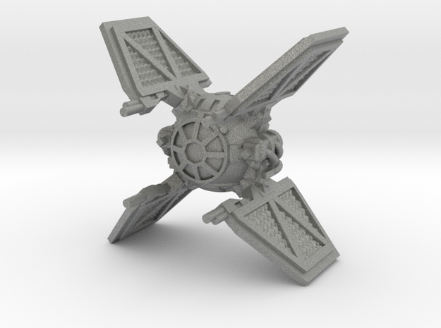 Twin Ion Engine: Raptor in Gray PA12
