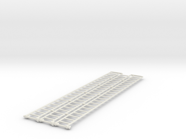 1/64 20ft Manure Spreader-floor chain in White Natural Versatile Plastic