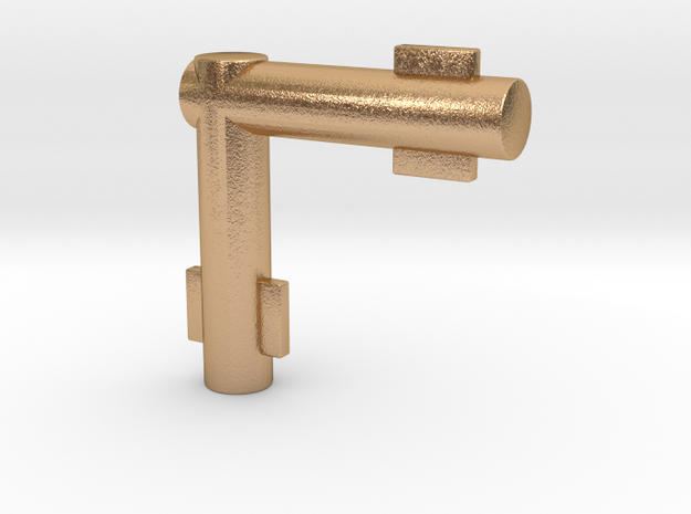 dryer-duct-key in Natural Bronze