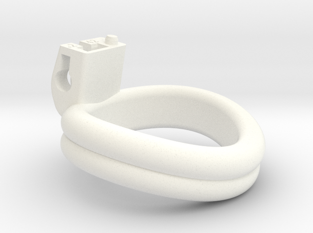Cherry Keeper Ring G2 - 42mm Double +2° in White Processed Versatile Plastic