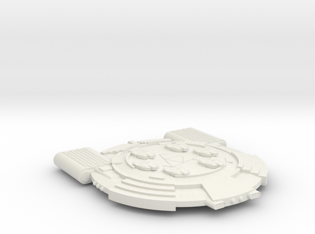 3125 Scale Andromedan Concretor Monitor (CRR) SRZ in White Natural Versatile Plastic